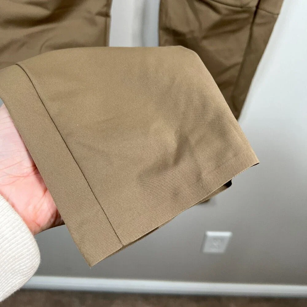 Lululemon Mile View Pant Mens Size 28 Frontier Brown Travel Work Water Repellent